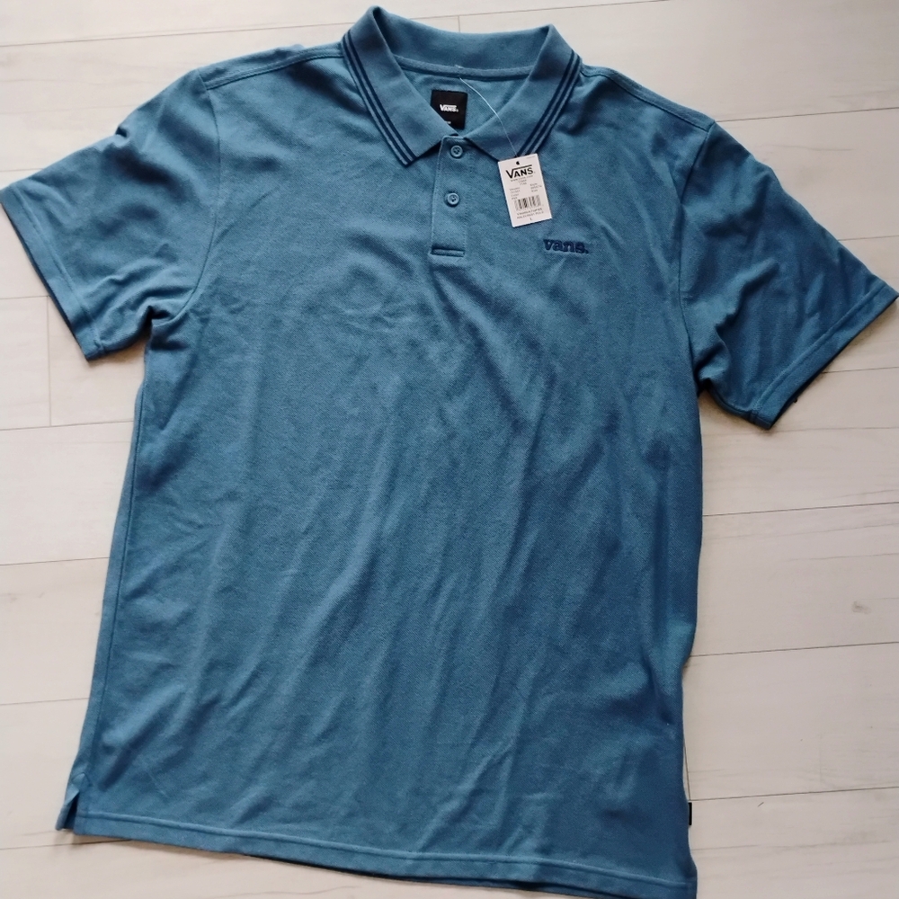 VANS NEW Halecrest Polo Short Sleeve Shirt